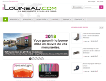 Tablet Screenshot of ilouineau.com